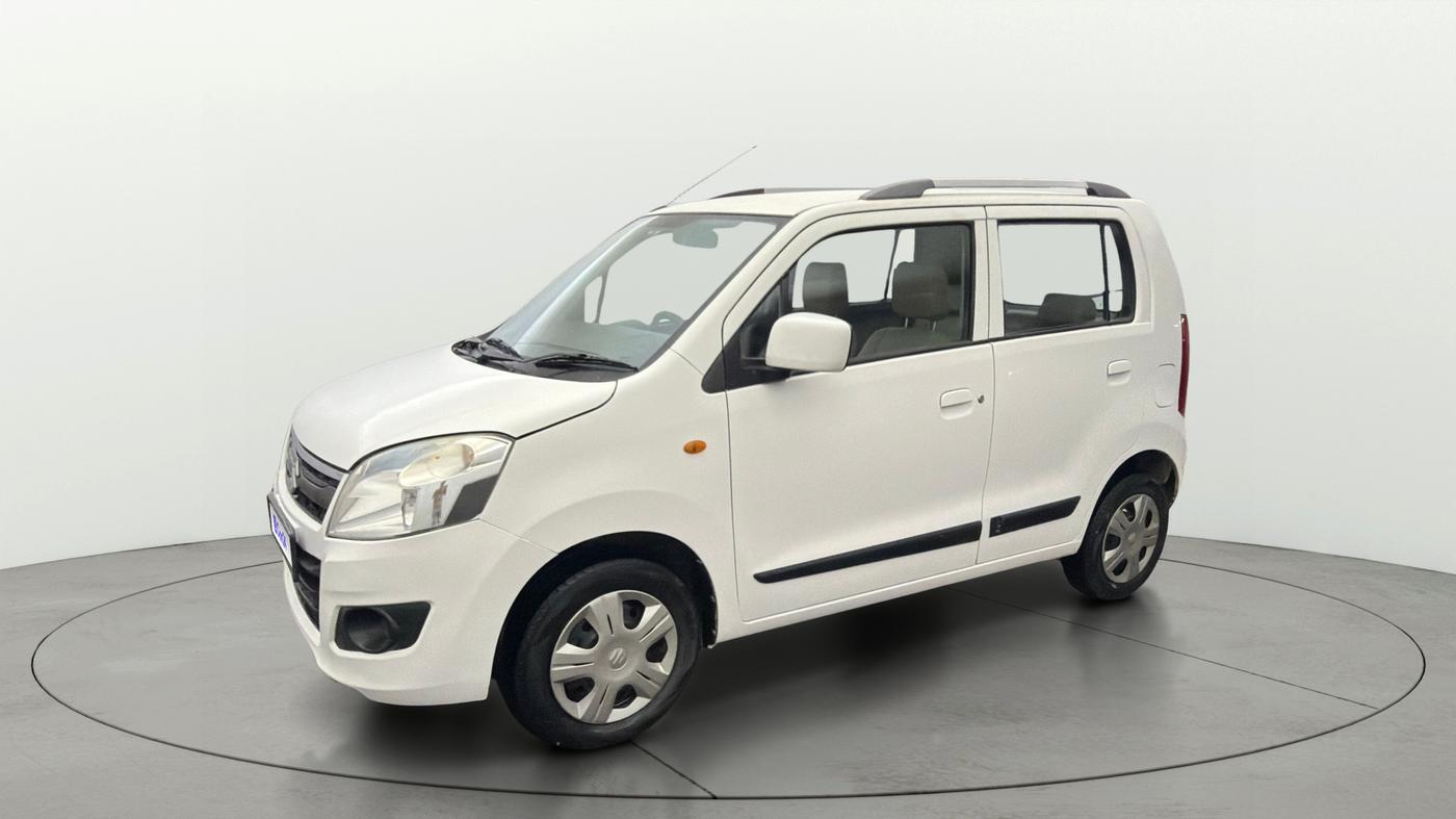 2017 Maruti Wagon R 1.0 VXI, Petrol, Manual, 56,857 km, Left Front Diagonal