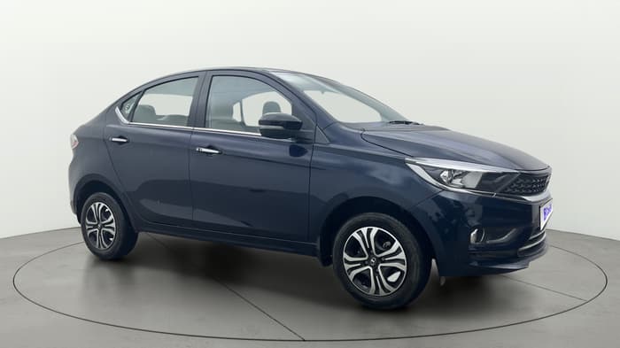 2023 Tata TIGOR XZ PLUS CNG LEATHERETTE PACK, CNG, Manual, 2,718 km, Right Front Diagonal