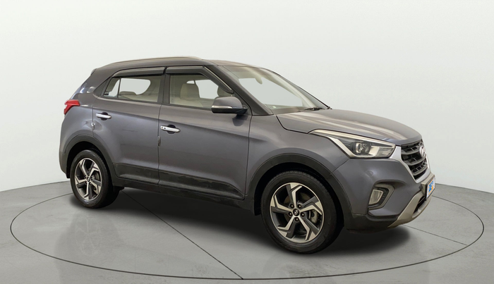 2019 Hyundai Creta SX AT 1.6 PETROL, Petrol, Automatic, 51,698 km, Right Front Diagonal