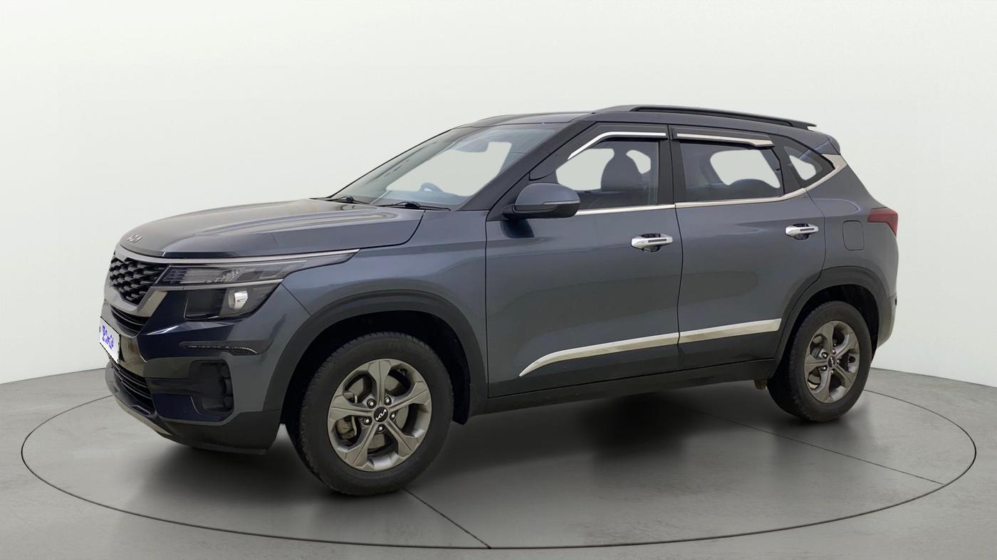 2023 KIA SELTOS HTK PLUS 1.5 IMT, Petrol, Manual, 57,715 km, Left Front Diagonal