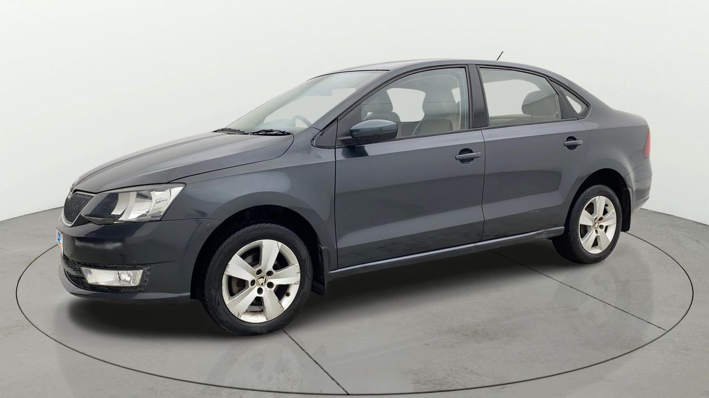 2017 Skoda Rapid AMBITION 1.6 MPI MT, Petrol, Manual, 34,644 km, Left Front Diagonal