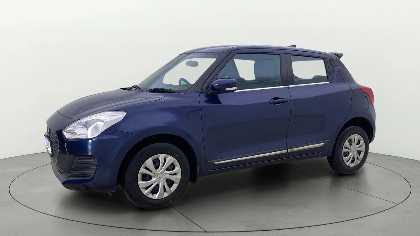 2020 Maruti Swift VXI AMT, Petrol, Automatic, 50,705 km, Left Front Diagonal