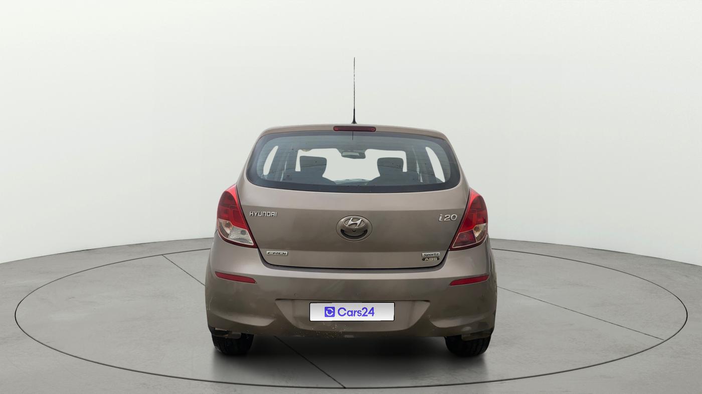 2013 Hyundai i20 SPORTZ 1.4 CRDI, Diesel, Manual, 1,46,594 km, Back/Rear