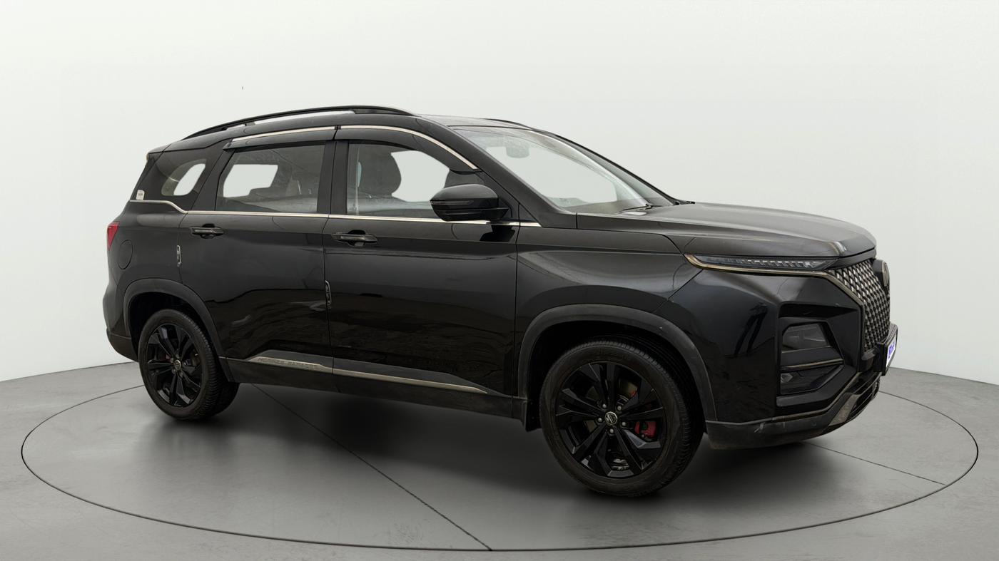 2024 MG HECTOR PLUS Sharp Pro Blackstorm 1.5 Turbo Petrol CVT 7 STR, Petrol, Automatic, 19,753 km, SRP