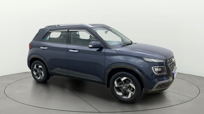 2021 Hyundai VENUE SX 1.0 (O) TURBO, Petrol, Manual, 69,297 km, Right Front Diagonal