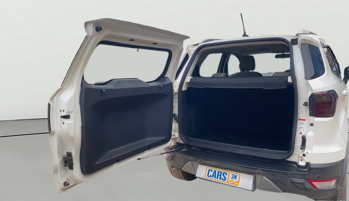 2019 Ford Ecosport TITANIUM 1.5L PETROL, Petrol, Manual, 1,07,673 km, Boot Door Open