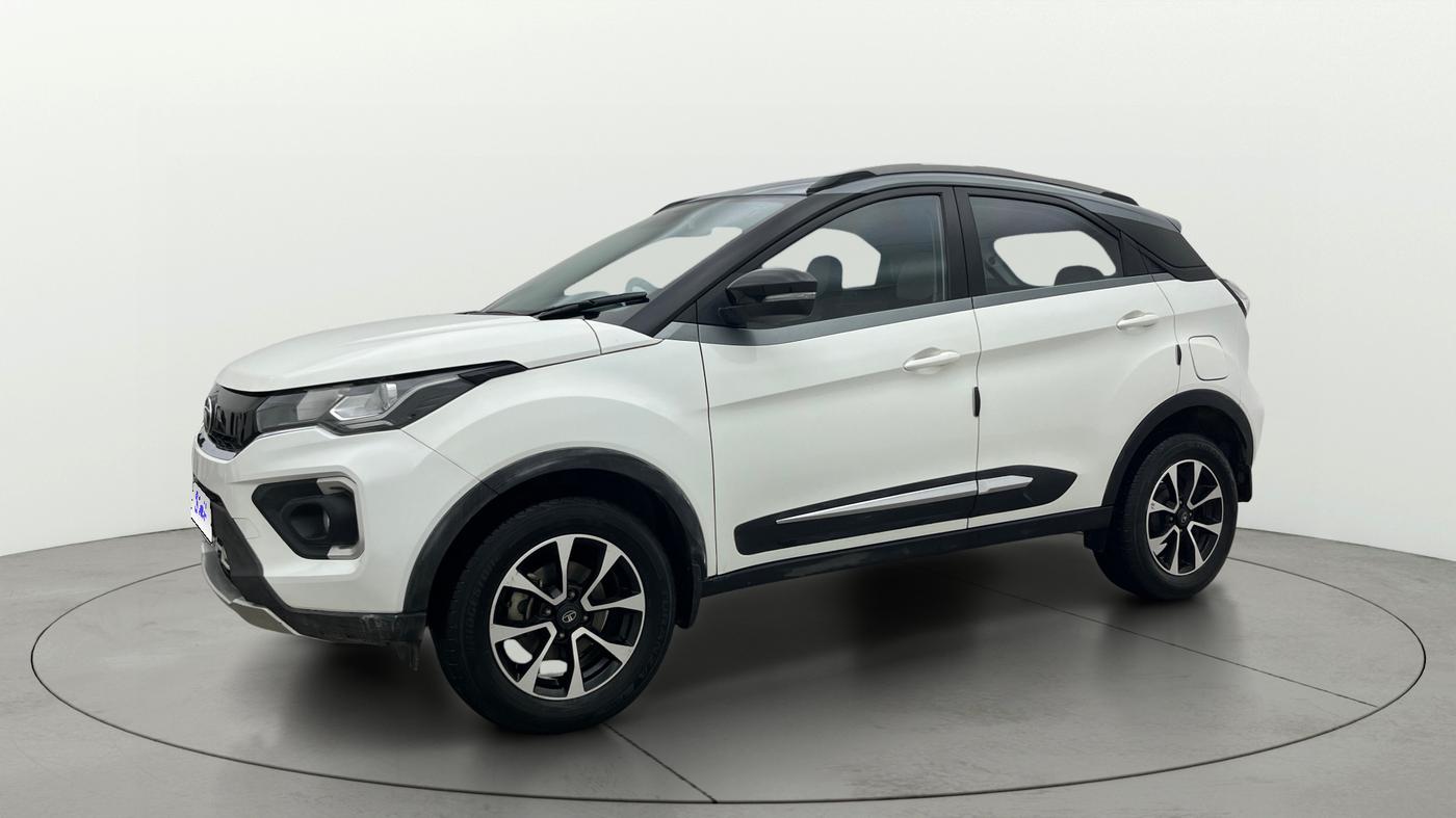 2021 Tata NEXON XZ PLUS PETROL DUAL TONE, Petrol, Manual, 38,282 km, Left Front Diagonal