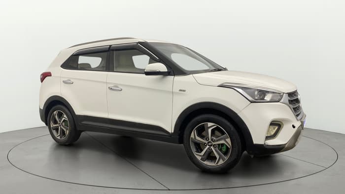 2019 Hyundai Creta SX AT 1.6 PETROL, Petrol, Automatic, 51,311 km, Right Front Diagonal
