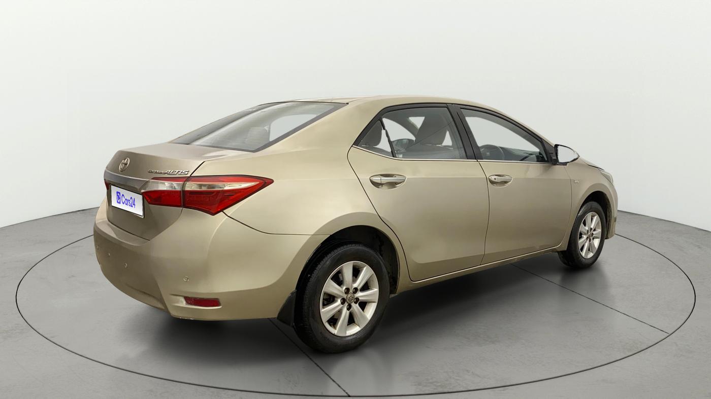 2014 Toyota Corolla Altis G PETROL, Petrol, Manual, 79,913 km, Right Back Diagonal