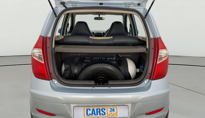 2013 Hyundai i10 MAGNA 1.1, CNG, Manual, 71,558 km, Boot Open Zoomed View