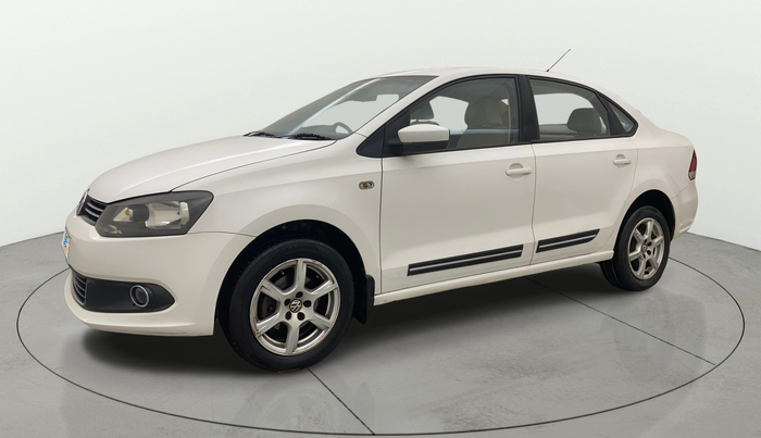 2012 Volkswagen Vento HIGHLINE 1.6 MPI, Petrol, Manual, 1,07,051 km, Left Front Diagonal