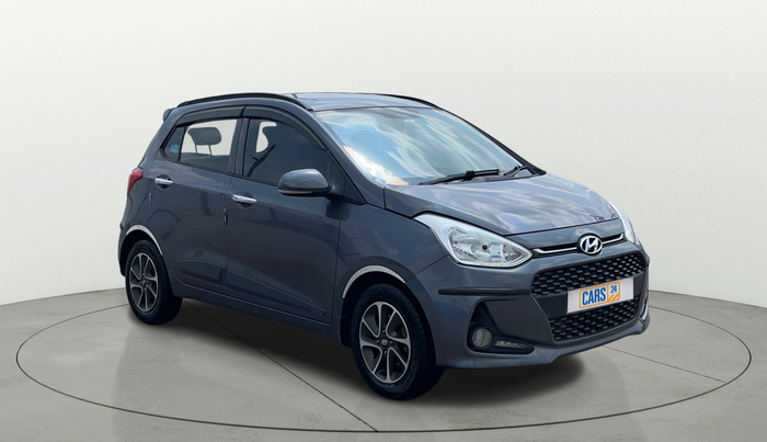 2019 Hyundai Grand i10 ASTA 1.2 KAPPA VTVT, Petrol, Manual, 49,112 km, Right Front Diagonal