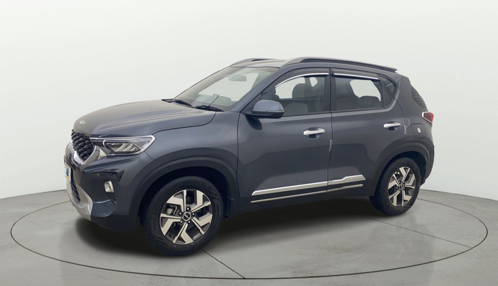 2023 KIA SONET HTX 1.0 IMT, Petrol, Manual, 21,456 km, Left Front Diagonal