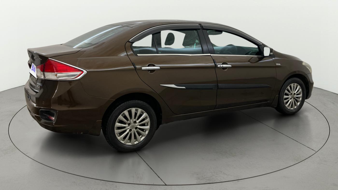 2016 Maruti Ciaz ZDI+ SHVS, Diesel, Manual, 87,931 km, Right Back Diagonal