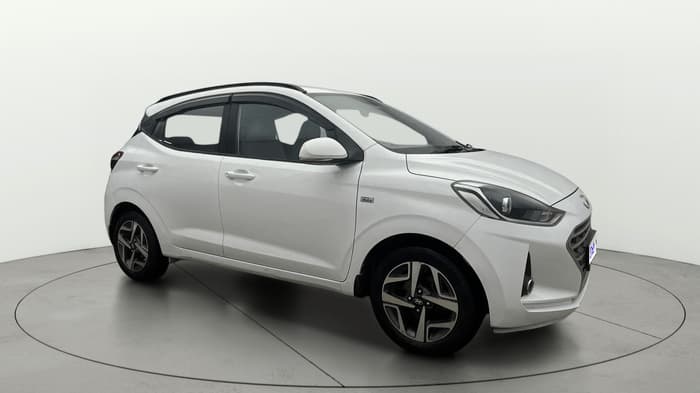 2022 Hyundai GRAND I10 NIOS SPORTZ AMT 1.2 KAPPA VTVT, Petrol, Automatic, 31,353 km, Right Front Diagonal