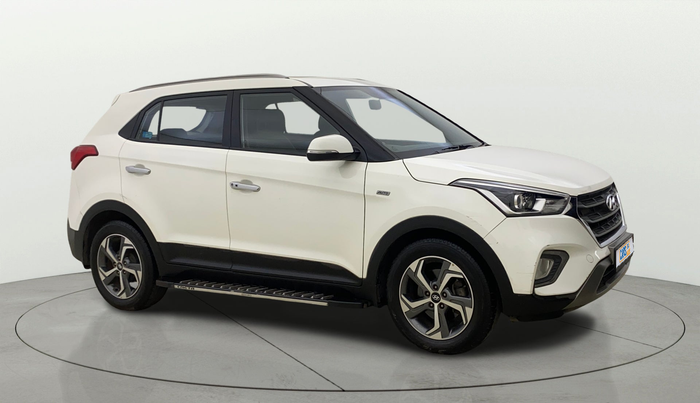 2018 Hyundai Creta SX AT 1.6 PETROL, Petrol, Automatic, 29,933 km, Right Front Diagonal