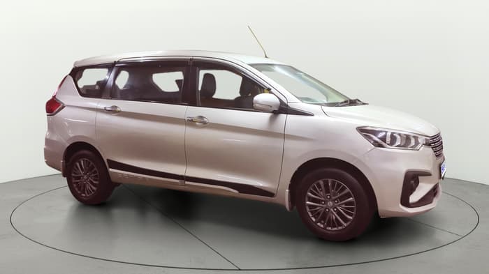 2021 Maruti Ertiga ZXI+ SHVS, Petrol, Manual, 63,824 km, Right Front Diagonal