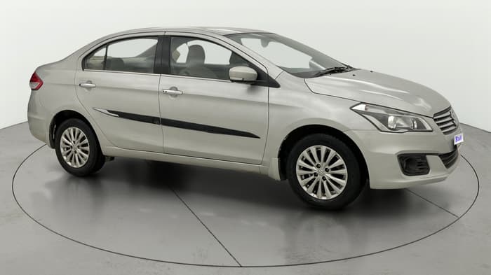 2016 Maruti Ciaz ZXI, Petrol, Manual, 64,663 km, Right Front Diagonal