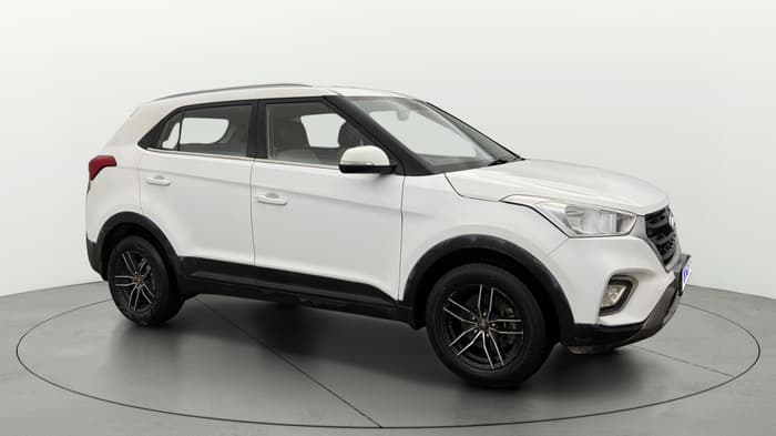 2018 Hyundai Creta E PLUS 1.6 PETROL, Petrol, Manual, 61,141 km, Right Front Diagonal