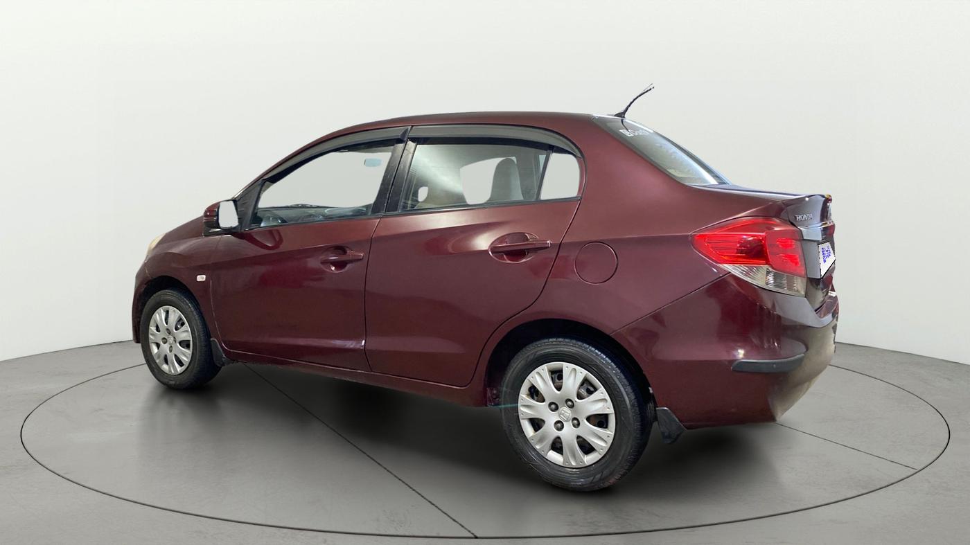 2014 Honda Amaze 1.2L I-VTEC S, Petrol, Manual, 60,462 km, Left Back Diagonal