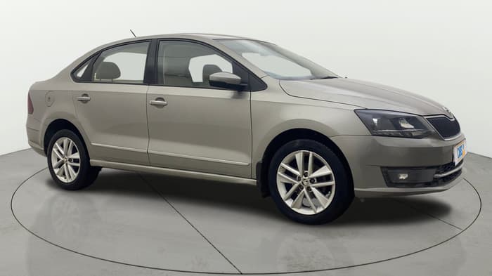 2019 Skoda Rapid STYLE 1.6 MPI, Petrol, Manual, 1,17,061 km, Right Front Diagonal
