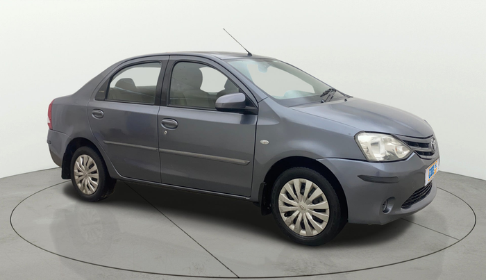 2014 Toyota Etios G, Petrol, Manual, 75,687 km, Right Front Diagonal