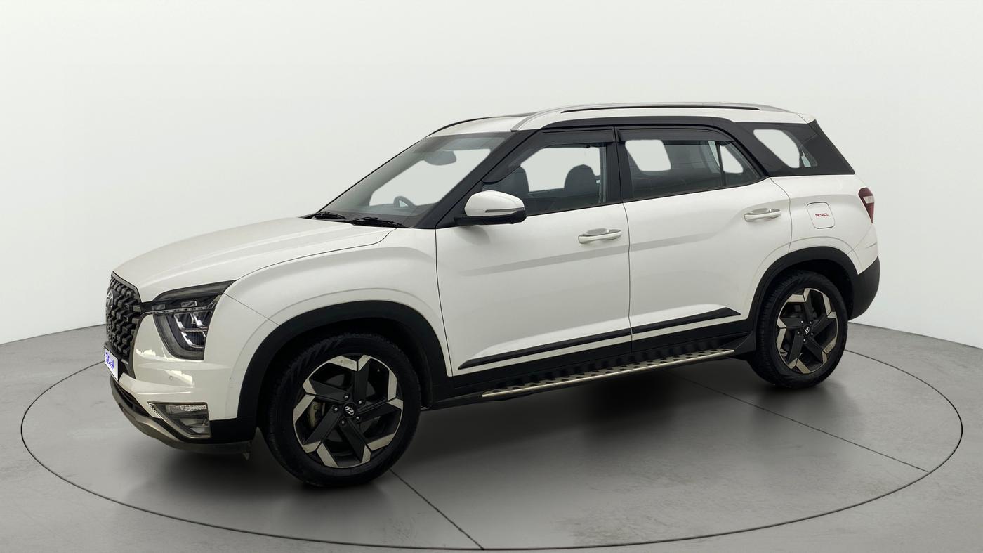 2021 Hyundai ALCAZAR 2.0 SIGNATURE (O) AT 6STR, Petrol, Automatic, 49,185 km, Left Front Diagonal
