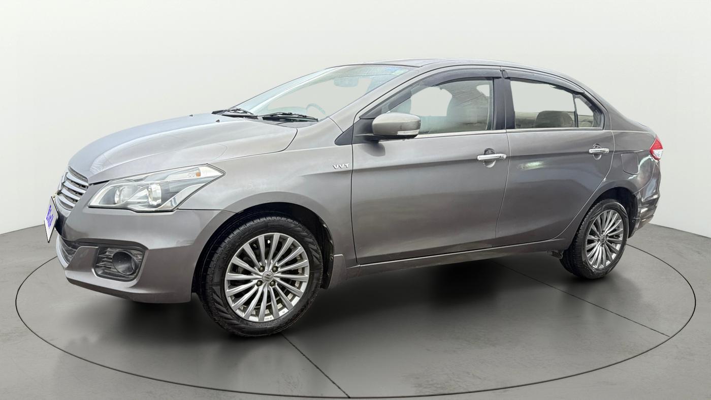 2015 Maruti Ciaz ZXI+, Petrol, Manual, 49,798 km, Left Front Diagonal