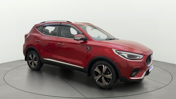 2022 MG ASTOR SAVVY 1.5 CVT S RED, Petrol, Automatic, 48,702 km, Right Front Diagonal
