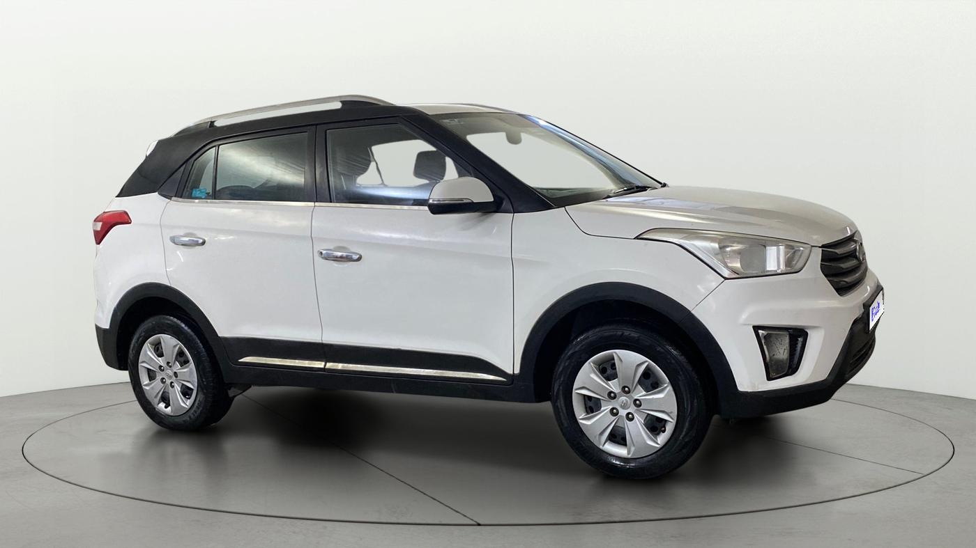 2017 Hyundai Creta E PLUS 1.6 PETROL, Petrol, Manual, 94,157 km, Right Front Diagonal