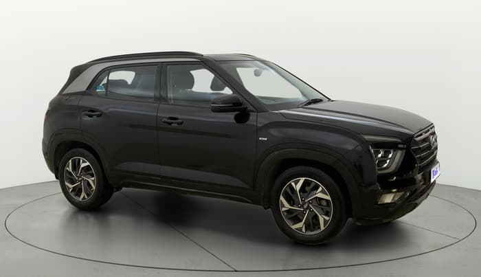 2022 Hyundai Creta SX (O) 1.4 TURBO DCT, Petrol, Automatic, 1,26,161 km, Right Front Diagonal