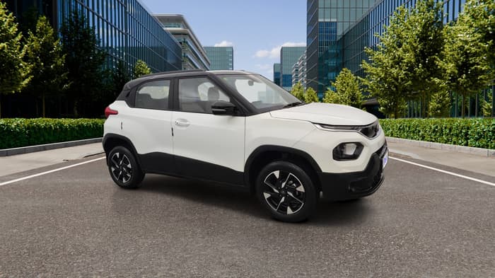 2025 Tata PUNCH Creative Plus AMT DT, Petrol, Automatic, 4,644 km, Right Front Diagonal