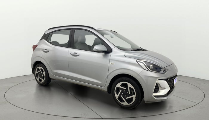 2024 Hyundai GRAND I10 NIOS SPORTZ AMT 1.2 KAPPA VTVT, Petrol, Automatic, 5,699 km, Right Front Diagonal
