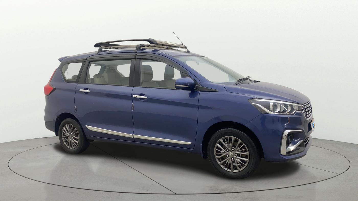 2020 Maruti Ertiga ZXI AT SHVS, Petrol, Automatic, 95,396 km, Right Front Diagonal