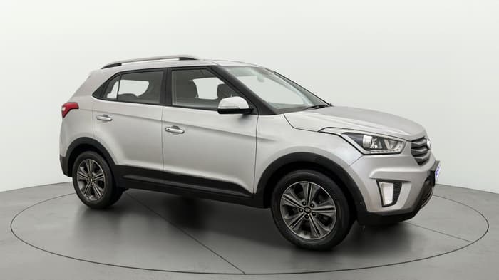 2017 Hyundai Creta SX PLUS AT 1.6 PETROL, Petrol, Automatic, 76,231 km, Right Front Diagonal