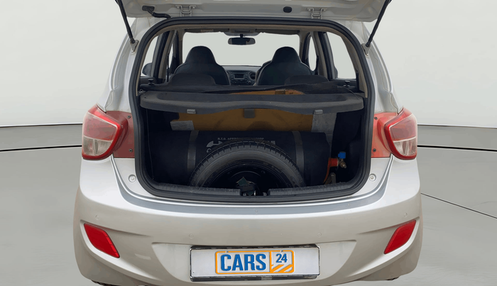 2016 Hyundai Grand i10 SPORTZ 1.2 KAPPA VTVT, CNG, Manual, 85,587 km, Boot Open Zoomed View