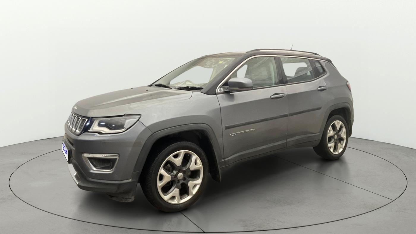 2018 Jeep Compass LIMITED PLUS PETROL AT, Petrol, Automatic, 94,720 km, Left Front Diagonal