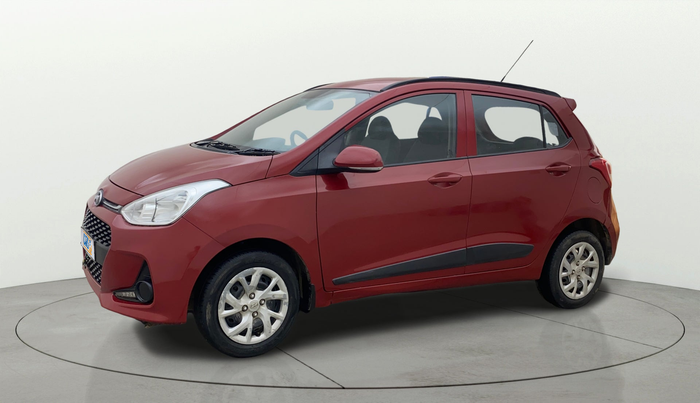 2018 Hyundai Grand i10 SPORTZ 1.2 KAPPA VTVT, Petrol, Manual, 1,02,176 km, Left Front Diagonal