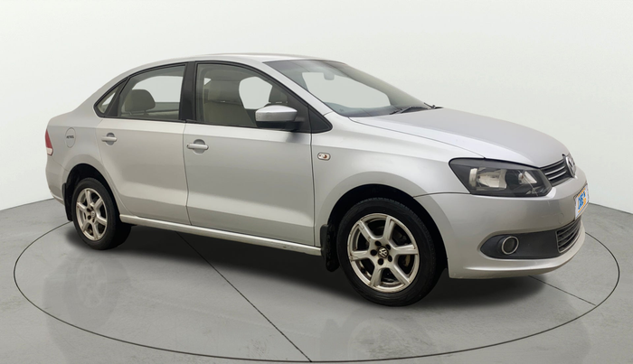 2014 Volkswagen Vento HIGHLINE PETROL AT, Petrol, Automatic, 1,05,011 km, Right Front Diagonal