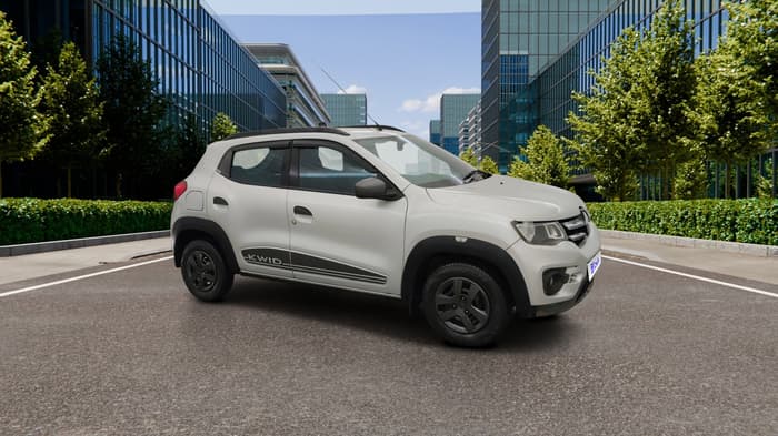 2019 Renault Kwid RXT 1.0 AMT (O), Petrol, Automatic, 55,391 km, Right Front Diagonal