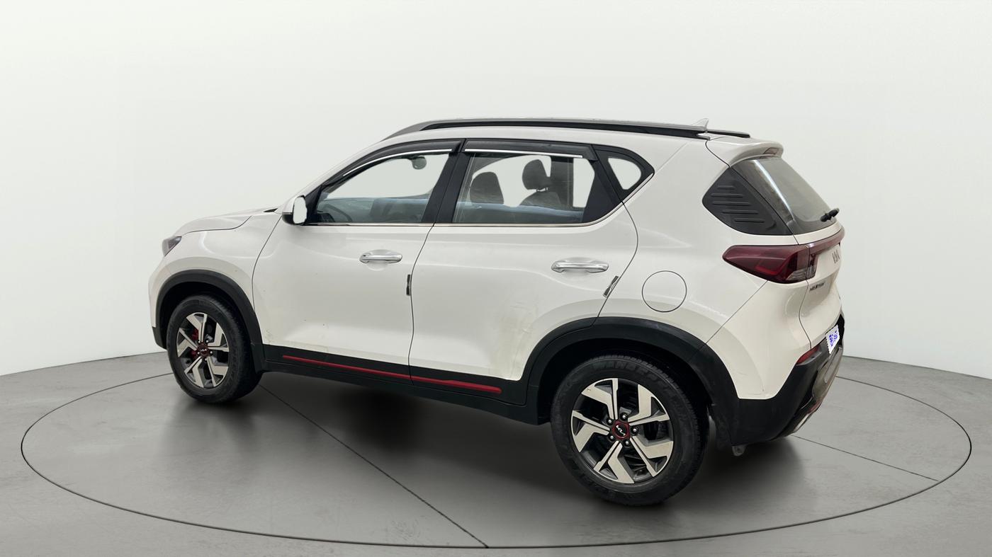 2021 KIA SONET GTX PLUS 1.0 IMT, Petrol, Manual, 27,495 km, Left Back Diagonal