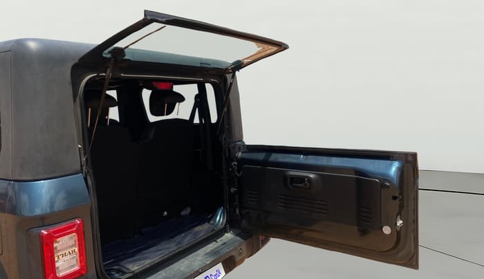 2022 Mahindra Thar LX PETROL HT 4WD AT, Petrol, Automatic, 11,187 km, Boot Door Open