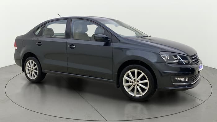 2017 Volkswagen Vento HIGHLINE PLUS 1.2 AT 16 ALLOY, Petrol, Automatic, 75,439 km, Right Front Diagonal
