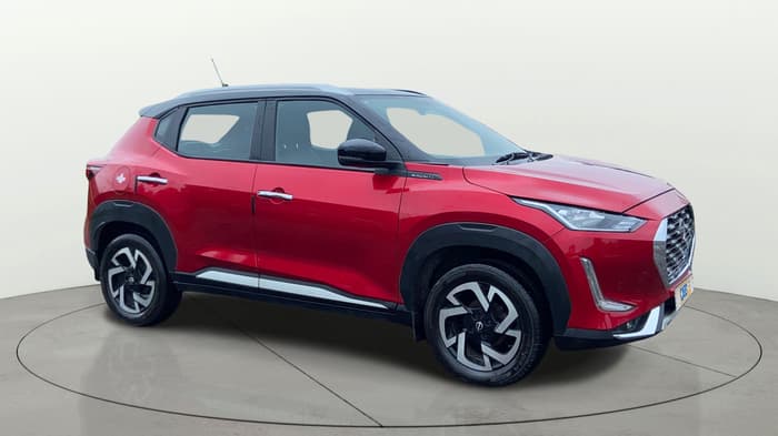 2022 Nissan MAGNITE XV TURBO CVT, Petrol, Automatic, 27,770 km, Right Front Diagonal