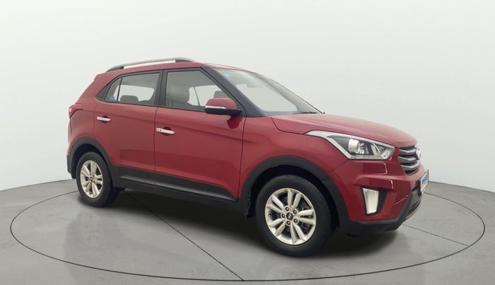 2017 Hyundai Creta SX PLUS 1.6 PETROL, Petrol, Manual, 1,19,062 km, Right Front Diagonal