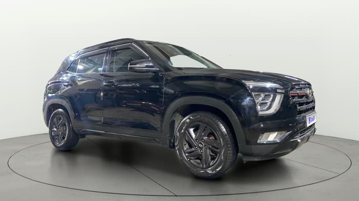 2023 Hyundai Creta S PLUS KNIGHT 1.5 PETROL, Petrol, Manual, 20,284 km, Right Front Diagonal