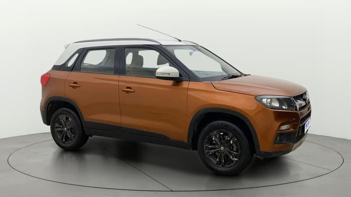 2019 Maruti Vitara Brezza ZDI PLUS AMT, Diesel, Automatic, 90,591 km, Right Front Diagonal