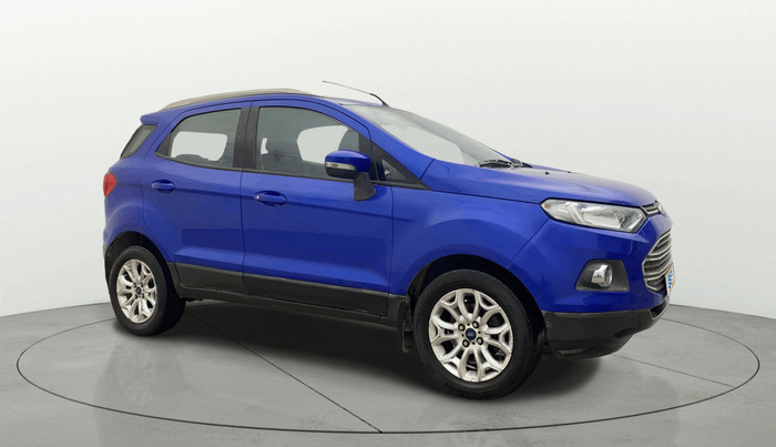 2015 Ford Ecosport TITANIUM 1.5L PETROL AT, Petrol, Automatic, 1,02,664 km, Right Front Diagonal