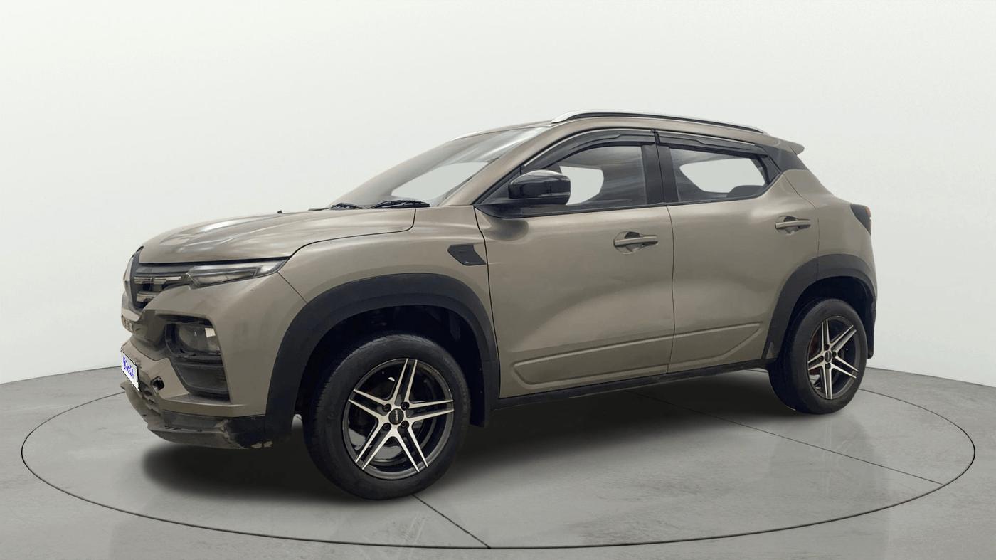 2021 Renault Kiger RXL AMT, Petrol, Automatic, 73,586 km, Left Front Diagonal