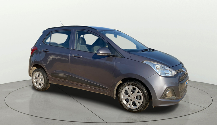 2016 Hyundai Grand i10 SPORTZ 1.2 KAPPA VTVT, Petrol, Manual, 87,768 km, Right Front Diagonal